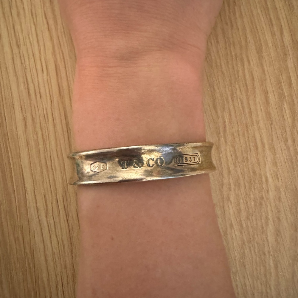 Tiffany & Co Vintage 1837 Cuff Bracelet